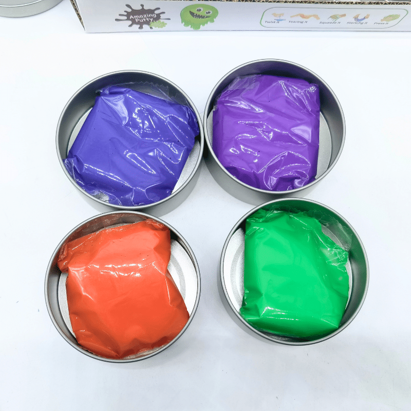 Heat Sensitive Color Changing Putty 12 pcs/display case 3