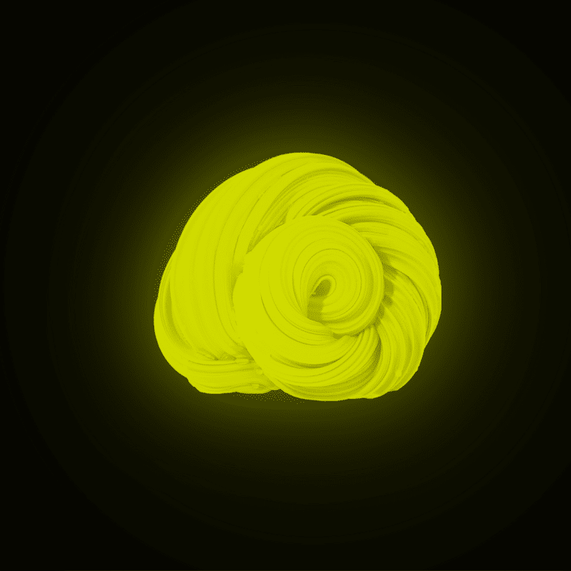 Amazing Putty Glow In The Dark -Yellow Detial
