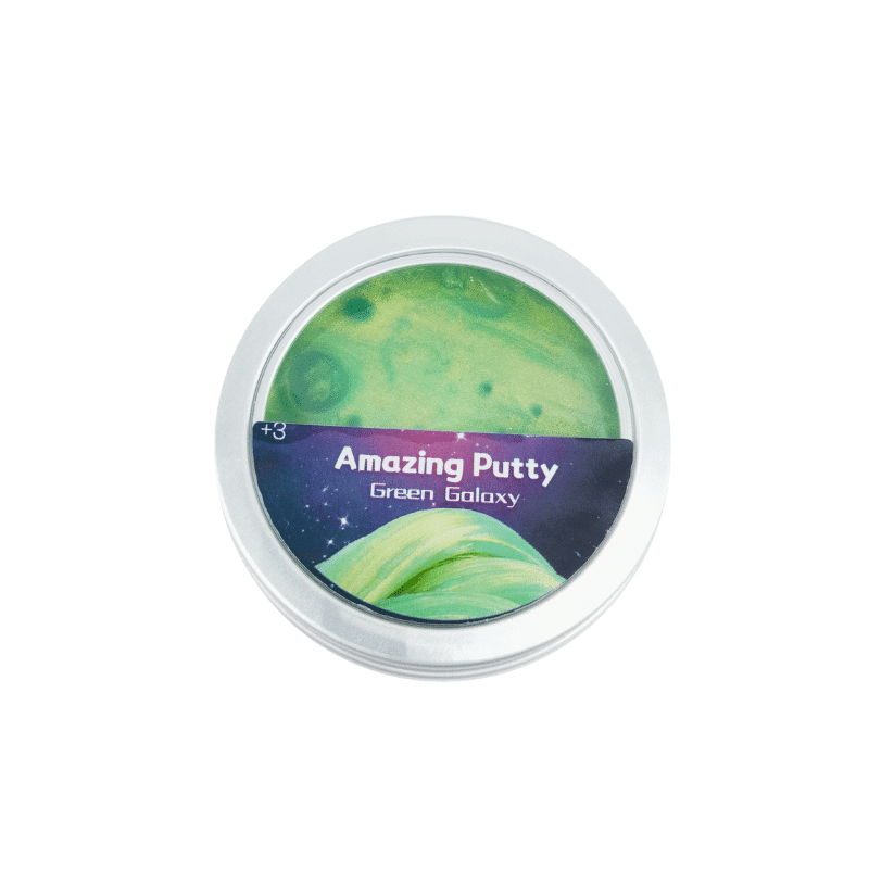 Amazing Putty Green Galaxy